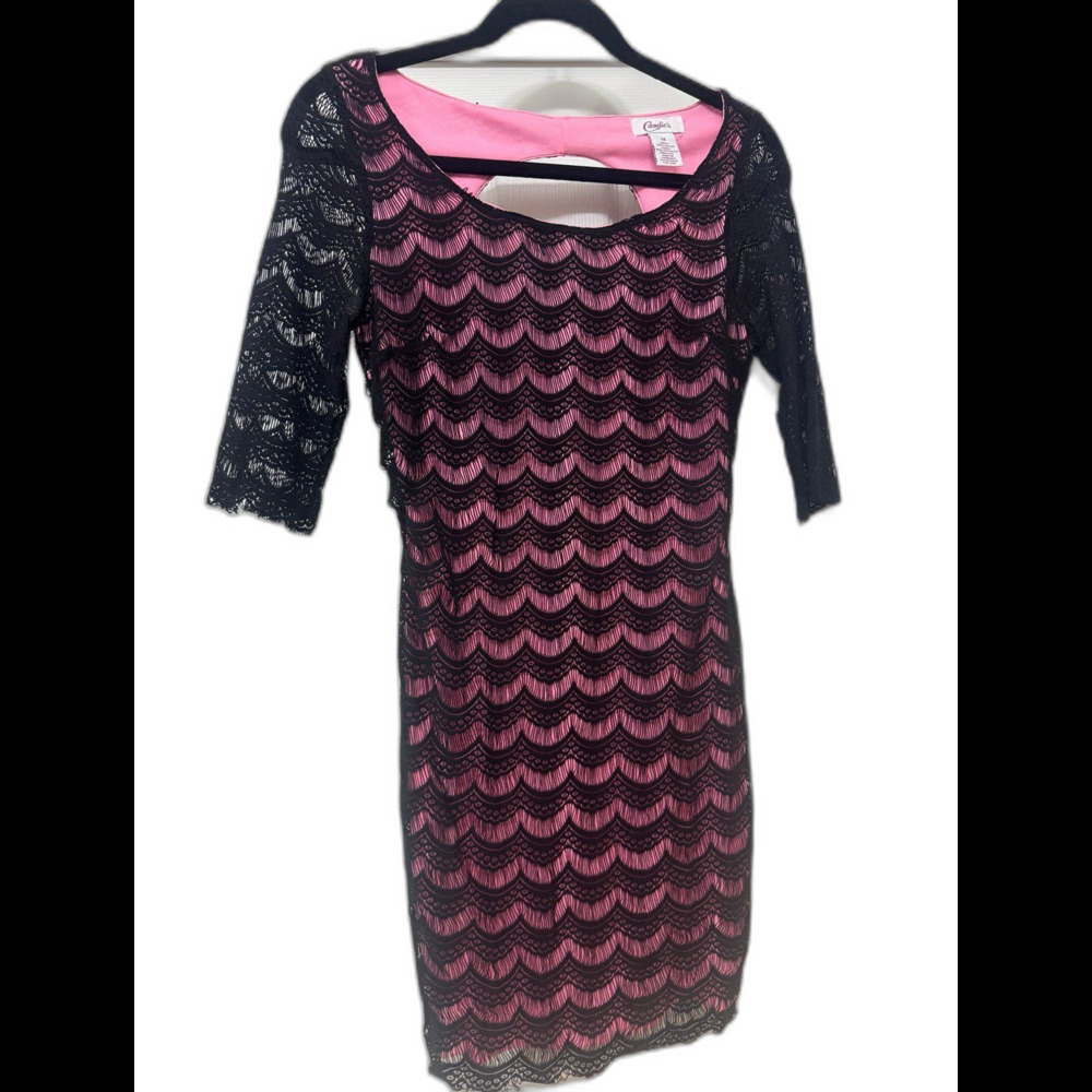 Candies Pink/Black dress